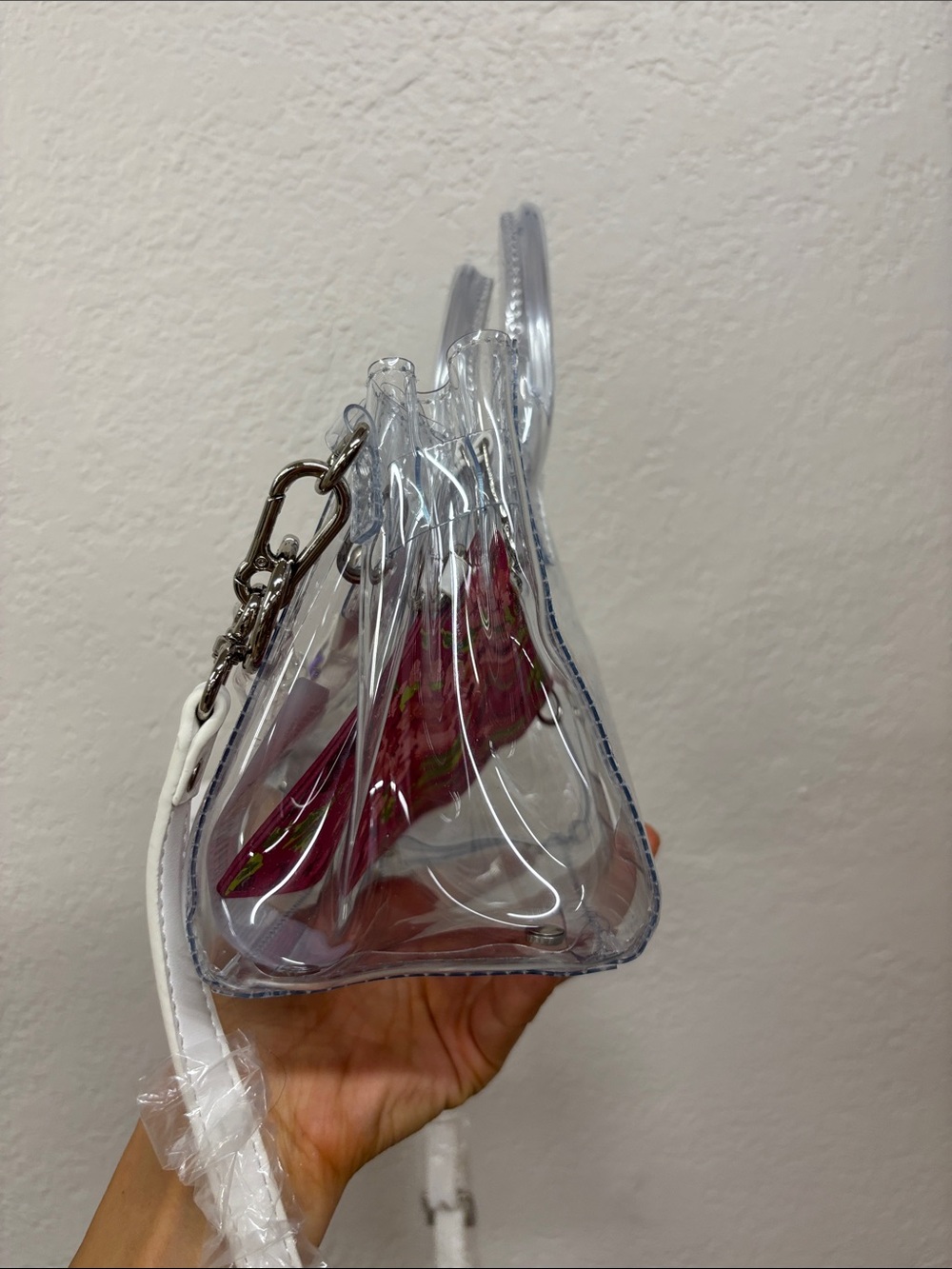 Steve Madden bgummy crossbody bag clear - Picture 8 of 16